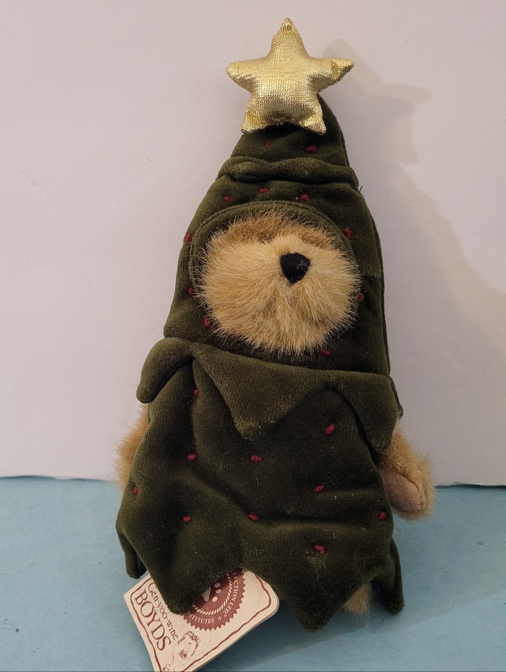 NWT Boyds Bear Frazuer the Christmas Tree Bear #1258-500